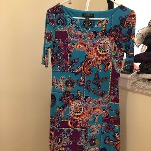Ralph Lauren print dress, size 8